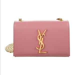 Saint Laurent Small Kate in Dusty Rose- Very Good Condition.